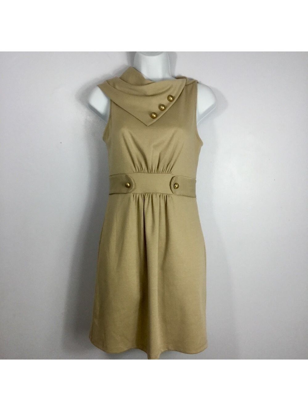 HELLO Miss Retro Style Sleeveless Dress